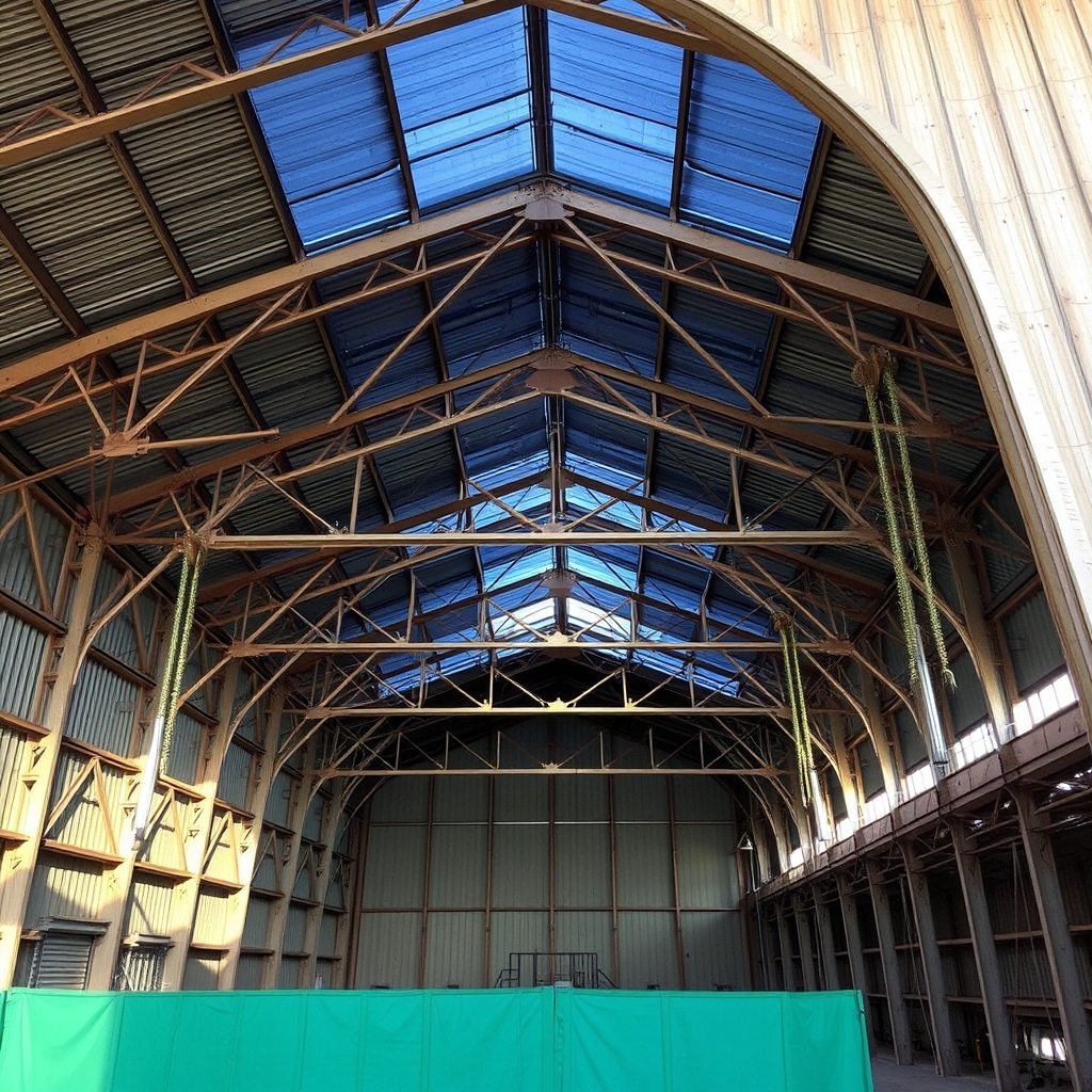 détail d'ouvrage Hangar agricole (illustration)