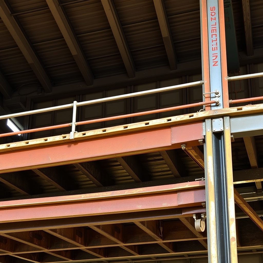 détail d'ouvrage Mezzanine et plancher (illustration)